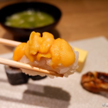 Otaru Masazushi Ginza (Tokyo), Urchin sushi