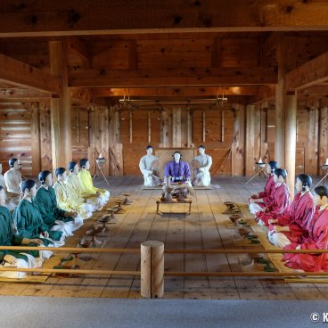 Yoshinogari Prehistoric Site (Kanzanki, Saga), A governors' meeting at the main shrine
