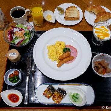 Akita Castle Hotel, Japanese and Western-style breakfast