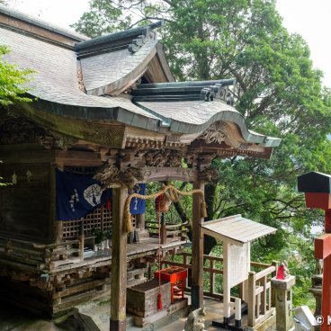 Yutoku Inari-jinja (Kashima, Saga), Myobu shrine on the mountainside