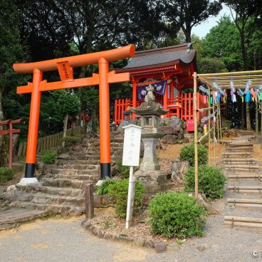 Yutoku Inari-jinja (Kashima, Saga), Red torii gates in the Okunoin area 3