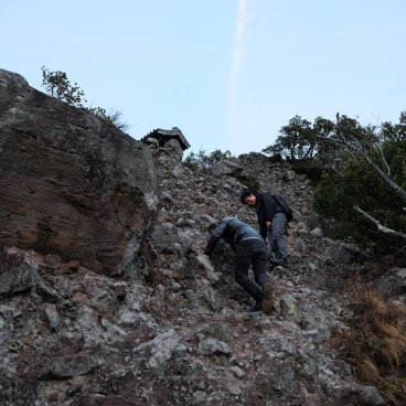 Shodoshima (Shikoku), Rocky slope at Goishizan temple (Shodoshima pilgrimage)