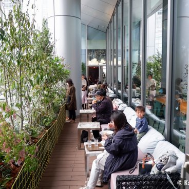 Yaesu (Tokyo), Open-air terrace and restaurant in Tokyo Midtown Yaesu