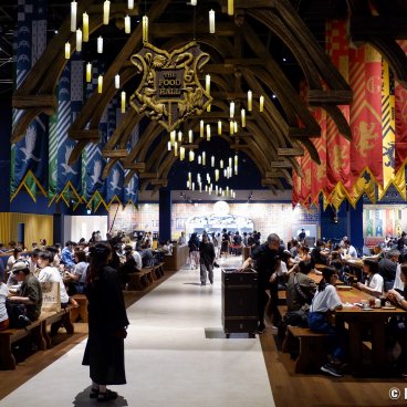 The Making of Harry Potter - Warner Bros. Studio Tour Tokyo, Food Hall at the entrance of the park