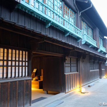 Dejima (Nagasaki), View of the back of the Chief Factor's Residence (Dutch Captain)