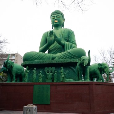 Togan-ji (Nagoya), Front view of Nagoya Daibutsu Great Buddha Statue