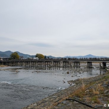 Togetsukyo (Kyoto), The bridge in autumn