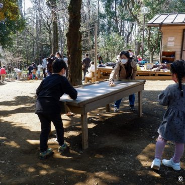 Hanegi Park (Setagaya, Tokyo), Outdoor playgrounds for families