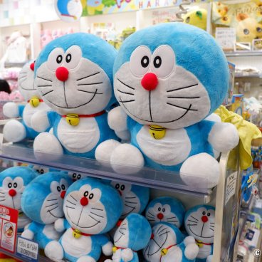 Kiddy Land (Harajuku, Tokyo), Doraemon plush toys