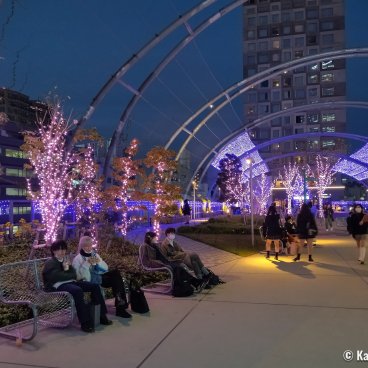 Miyashita Park (Tokyo), Christmas Illuminations on the rooftop