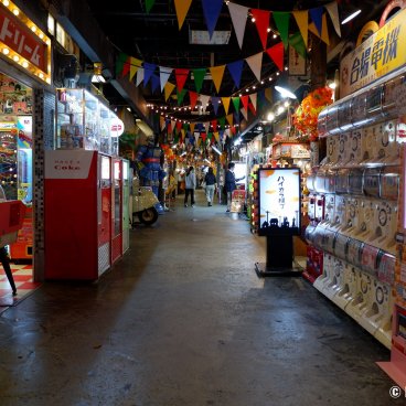 Daiba 1-chome Shotengai (Tokyo), Showa Era shopping street replica