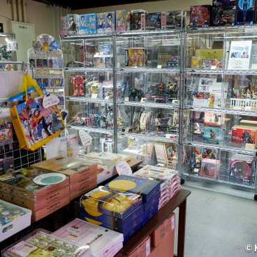 Daiba 1-chome Shotengai (Tokyo), Figurines shop