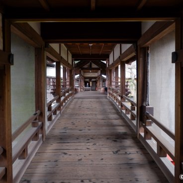 Kita-in (Kawagoe), Covered pathway connecting the temple's pavilions