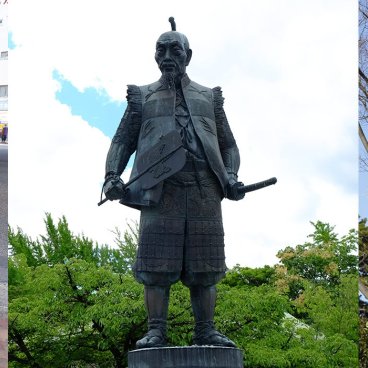 Oda Nobunaga, Toyotomi Hideyoshi and Tokugawa Ieyasu