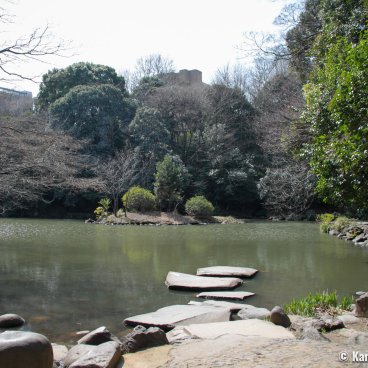 Todai (Tokyo), Sanshiro Pond in winter