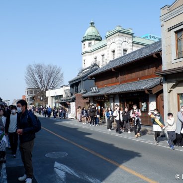 Kawagoe (Saitama), 20th century buildings mixing Western-style and traditional Japanese architecture