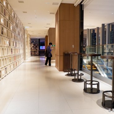 Kabukicho Tower (Tokyo), Escalators to the upper floors