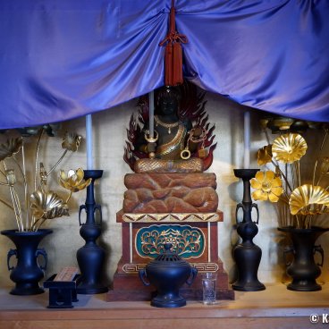 Naritasan Fukagawa Fudo-do (Tokyo), Fudo Myoo statue