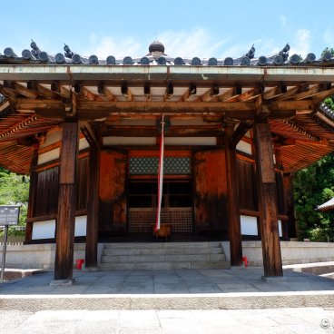 Horyu-ji (Ikaruga), Saien-do octagonal pavilion