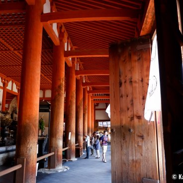 Horyu-ji (Ikaruga), Daikodo Pavilion's Buddhist statues in Sai-in Garan