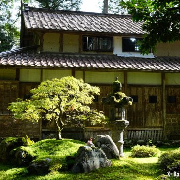 Hiyo Koke no Sato (Ishikawa), Traditional architecture of the mountain village