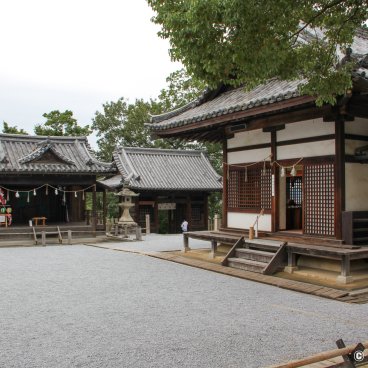 Achi-jinja (Kurashiki), View on the shrine's grounds 2