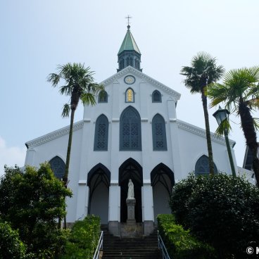 Oura Church (Nagasaki), View on the Catholic Basilica