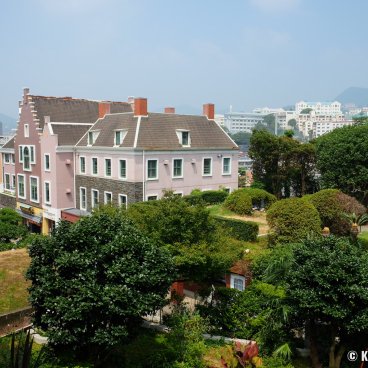 Oura Church (Nagasaki), View on the city from the basilica's site