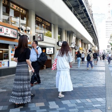 Yurakucho (Tokyo), Bars and restaurants under the railway tracks at the station's exit