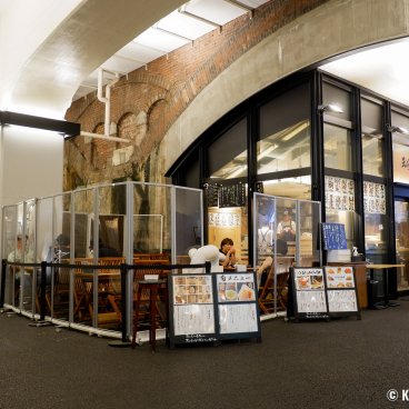 Yurakucho (Tokyo), Hibiya Okuroji complex under the railway tracks towards Shimbashi