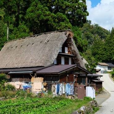 Gokayama (Toyama), Thatched-roofs rural village enlisted in the Unesco World Heritage