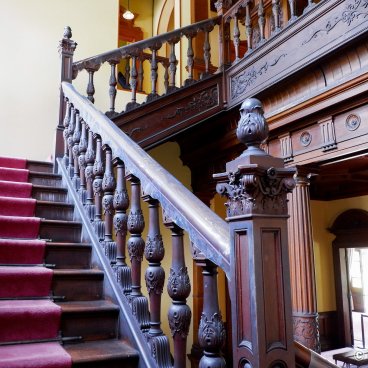 Kyu Iwasaki-tei Teien (Tokyo), Inside view of the Western-style house 3