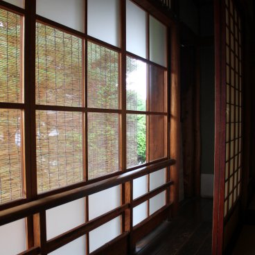 Yoshijima Heritage House (Takayama), Engawa Japanese wooden veranda