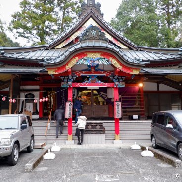 Kakurinbo (Minobu, Mount Fuji), Buddhist pavilion for the morning prayer