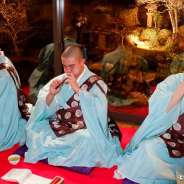 Kakurinbo (Minobu, Mount Fuji), Gagaku music performance