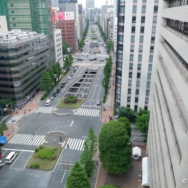 The Royal Park Hotel Ginza 6-chome (Tokyo), View on the neighborhood from the hotel