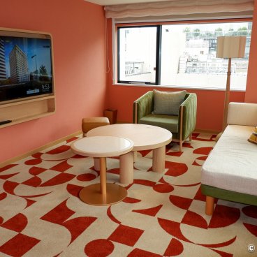 The Royal Park Hotel Ginza 6-chome (Tokyo), TV lounge in the hotel's suite