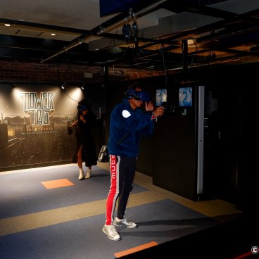 Tokyo Joypolis (Odaiba), TOWER-TAG VR e SPORTS virtual shooting game