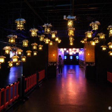 Art Aquarium Museum GINZA (Tokyo), Ginza Mantoro at the entrance of the exhibition