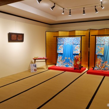 Gion Kagai Art Museum (Kyoto), Display of Geiko and Maiko's kimonos