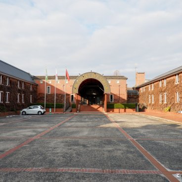 Kurashiki Ivy Square (Okayama), Inner courtyard of the hotel 2