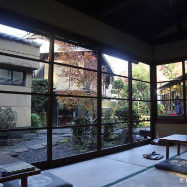 Kozan-ji (Takao, Kyoto), View from a restaurant next to the temple