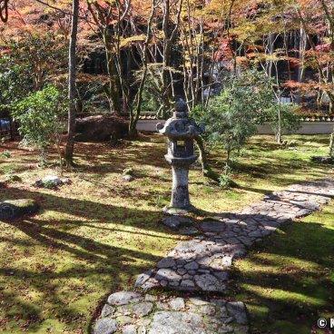 Kozan-ji (Takao, Kyoto), Inner garden of the Sekisui-in pavilion in autumn 3