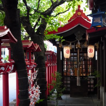 Shike-michi (Nagoya), Konpira-jinja shrine near Endoji Shotengai 2