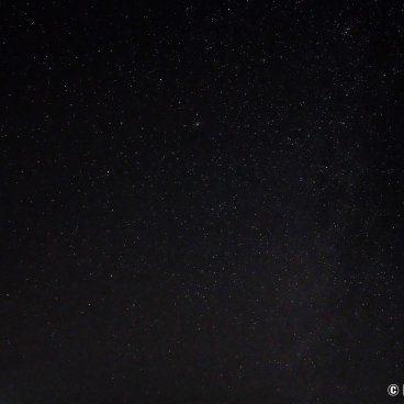 Tanegashima (Kyushu), View on the starry sky from the island 2