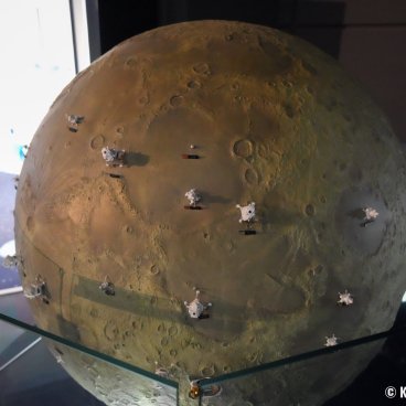 Tanegashima Space Center, Exhibition on the solar system in the museum