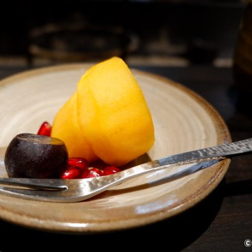 Kagurazaka Irori Yakiniku Gion (Tokyo), Japanese dessert