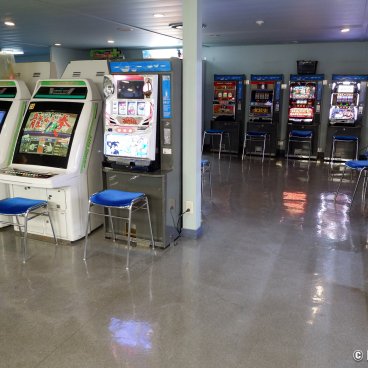 Shin Nihonkai Ferry, Arcade games on the Hamanasu (Maizuru-Otaru cruise)