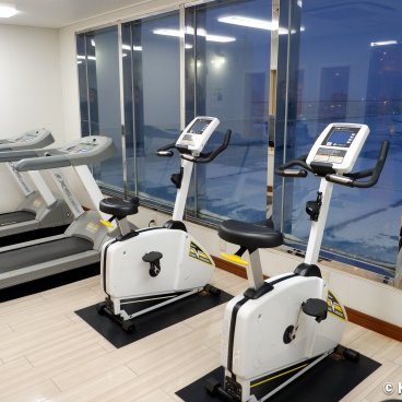 Shin Nihonkai Ferry, Gym facility on the Lavender (Niigata-Otaru cruise)