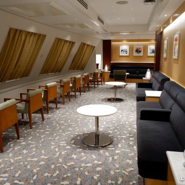 Shin Nihonkai Ferry, Lounge with a view on the sea on the Lavender (Niigata-Otaru cruise)